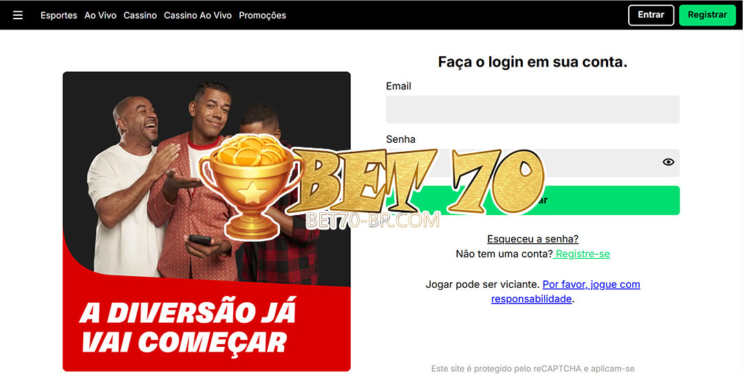 bet 70 login
